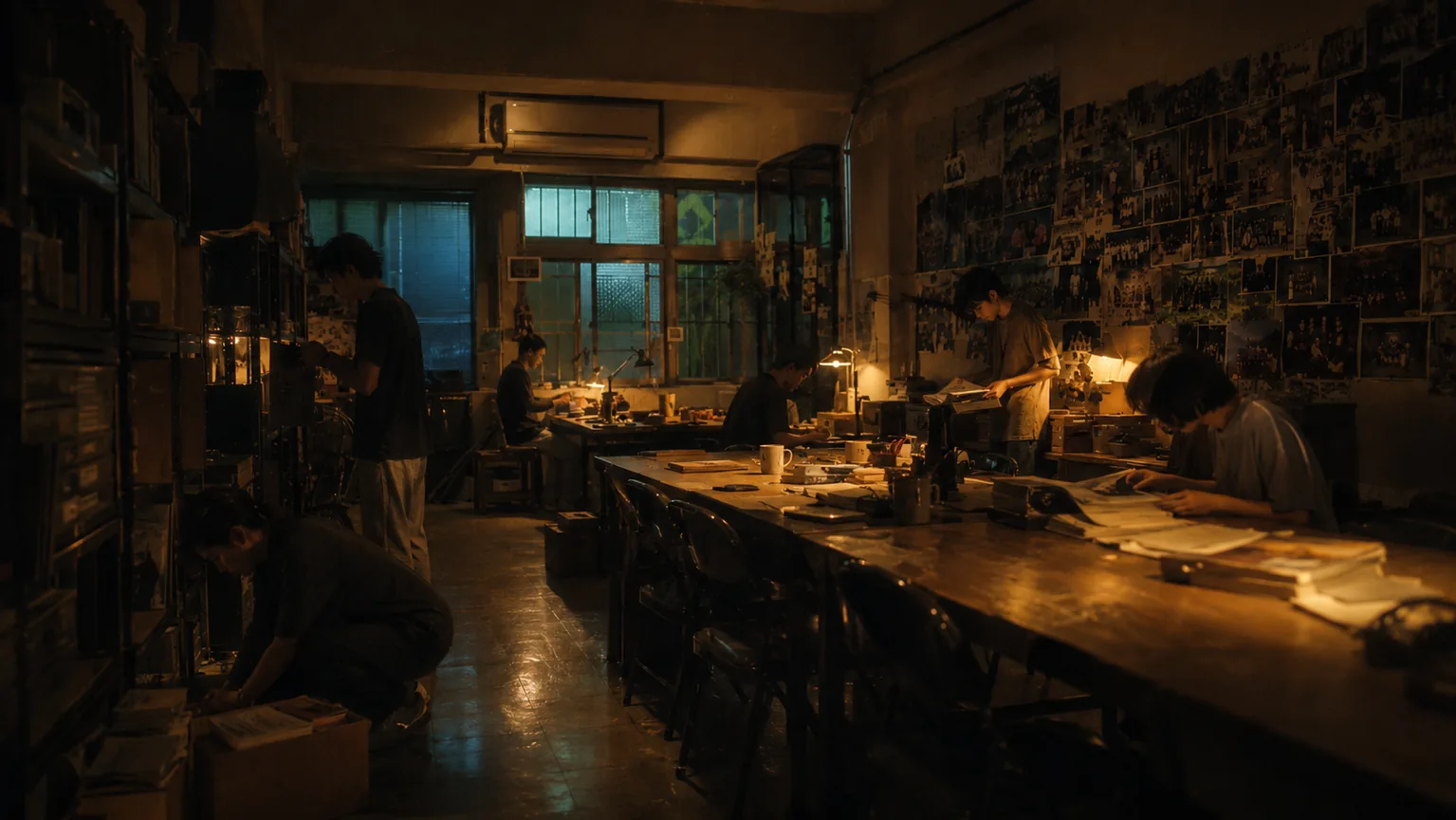社慶蛋糕失竊案 場景示意