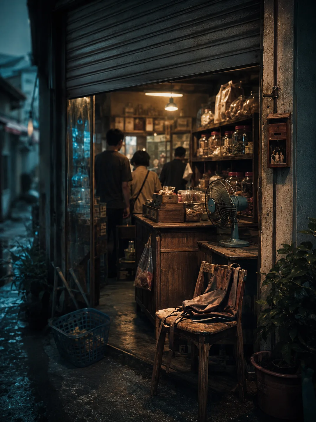 柑仔店的最後一天