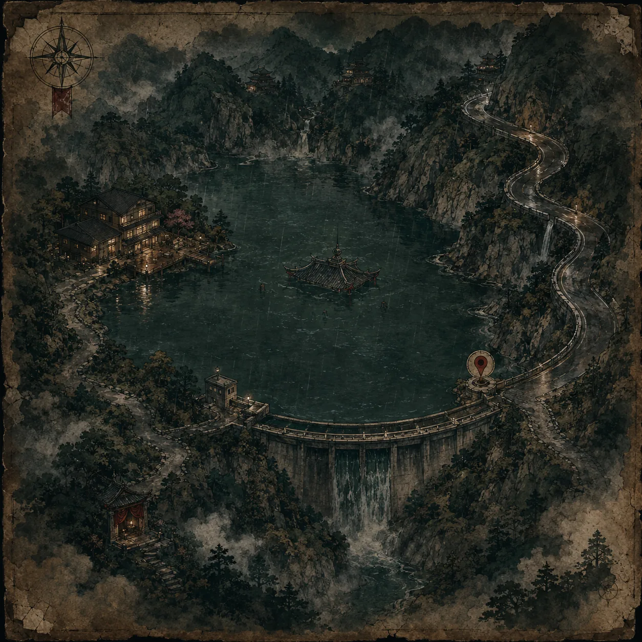 幽靈人口 場景地圖