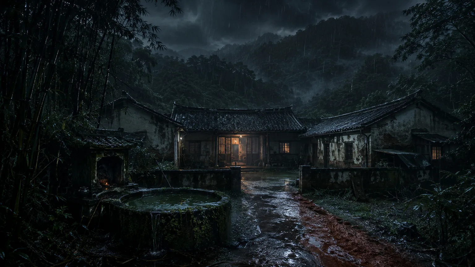 魔神仔・落雨暝 場景示意