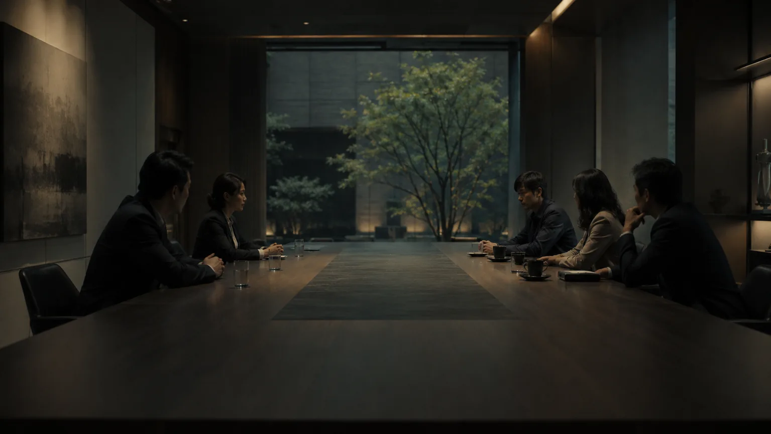 退潮 場景示意